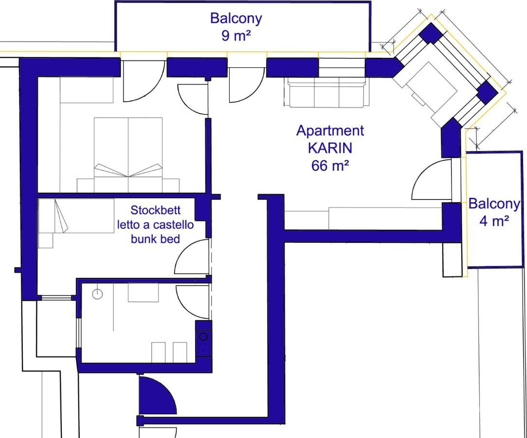 Apartments Anny 波斯特尔 外观 照片